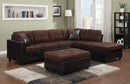 Mallory Casual Chocolate Ottoman - Legacy Furniture - NY
