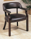 Burgundy Leatherette Office Chair - Legacy Furniture - NY