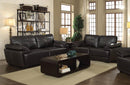 Zenon Brown Leather Two-Piece Living Room Set - Legacy Furniture - NY