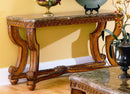 Homelegance Tarantula Sofa Table in Burnish Brown Cherry 5543-05 image