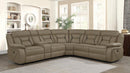 Camargue Casual Tan Motion Sectional - Legacy Furniture - NY