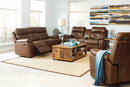 Damiano Transitional Brown Motion Sofa - Legacy Furniture - NY