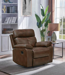 Damiano Brown Faux Leather Recliner - Legacy Furniture - NY