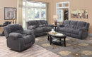 Weissman Grey Three-Piece Living Room Set - Legacy Furniture - NY