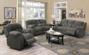 Weissman Grey Reclining Sofa - Legacy Furniture - NY
