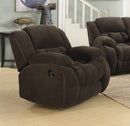 Weissman Brown Glider Recliner - Legacy Furniture - NY