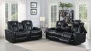 Delangelo Black Power Motion Two-Piece Living Room Set - Legacy Furniture - NY