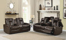 Delangelo Brown Power Motion Two-Piece Living Room Set - Legacy Furniture - NY
