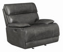 Standford Casual Charcoal Power Glider Recliner - Legacy Furniture - NY