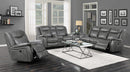 Conrad Transitional Grey Power Sofa - Legacy Furniture - NY