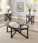 Transitional Three-Piece Round Table Set - Legacy Furniture - NY