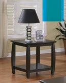 Wood Top Espresso End Table - Legacy Furniture - NY