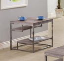 Modern Dark Grey End Table - Legacy Furniture - NY
