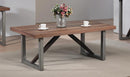 Industrial Walnut Coffee Table - Legacy Furniture - NY