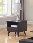 Mid-Century Modern Red Cocoa End Table - Legacy Furniture - NY