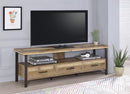 Rustic Weathered Pine 71" TV Console - Legacy Furniture - NY