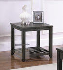 Rustic Grey Side Table - Legacy Furniture - NY