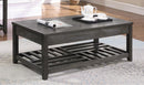 Rustic Grey Lift-Top Coffee Table - Legacy Furniture - NY