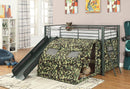 Camouflage Themed Glossy Green Loft Bed - Legacy Furniture - NY