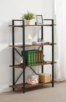 Industrial Walnut Bookcase - Legacy Furniture - NY