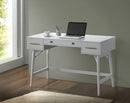 Transitional White Writing Desk - Legacy Furniture - NY