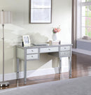 Hollywood Glam Antique Silver Writing Desk - Legacy Furniture - NY
