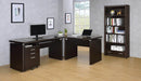 Skylar Contemporary Cappuccino Corner Table - Legacy Furniture - NY