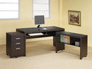 Skylar Contemporary Cappuccino Mobile Return - Legacy Furniture - NY
