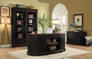 Rowan Traditional Black and Espresso Desk - Legacy Furniture - NY