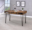 Industrial Antique Nutmeg Writing Desk - Legacy Furniture - NY