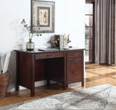 Traditional Red Brown Writing Desk - Legacy Furniture - NY