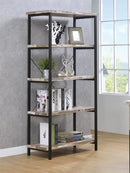 Skelton Industrial Salvaged Cabin Bookcase - Legacy Furniture - NY