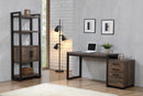 Luke Weathered Oak Writing Desk - Legacy Furniture - NY
