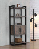 Luke Weathered Oak Bookcase - Legacy Furniture - NY