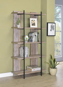 Samson Rustic Weathered Oak Bookcase - Legacy Furniture - NY