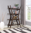 Mid-Century Modern Dark Walnut Bookcase - Legacy Furniture - NY