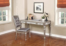 Bling Game Hollywood Glam Metallic Platinum Writing Desk - Legacy Furniture - NY