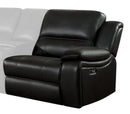 Homelegance Furniture Falun Power RSF Reclining Chair with USB Port in Dark Brown 8260DB-RRPW image