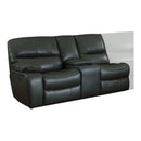 Homelegance Furniture Pecos Left Side Reclining Loveseat w/ Center Console in Gray 8480GRY-2LCN image