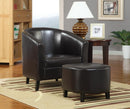 Leather Accent Chair and Ottoman - Legacy Furniture - NY