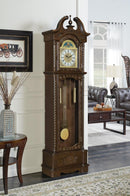 Traditional Brown Grandfather Clock - Legacy Furniture - NY