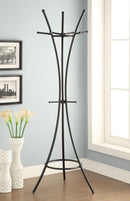 Modern Black Metal Coat Rack - Legacy Furniture - NY