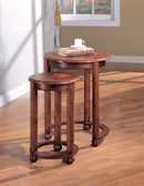 Traditional Warm Amber Nesting Table - Legacy Furniture - NY