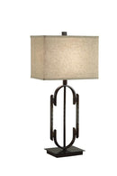 Traditional Black/Bronze Table Lamp - Legacy Furniture - NY