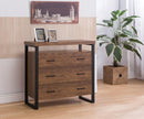 Rustic Amber Three-Drawer Accent Cabinet - Legacy Furniture - NY