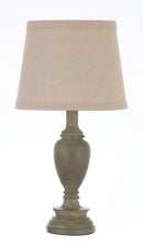 Transitional Light Faux Wood Table Lamp - Legacy Furniture - NY
