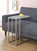 Mid-Century Modern Concrete and Black Accent Table - Legacy Furniture - NY