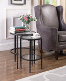 Matte Black Nesting Table - Legacy Furniture - NY