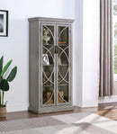 Rustic Antique Grey Curio Cabinet - Legacy Furniture - NY