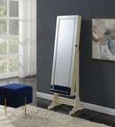 Champagne Jewelry Cheval Mirror - Legacy Furniture - NY